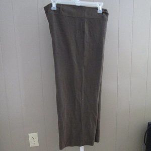JENNE MAAG Brown Flat Front Wide Waist Stretch Dress Pants/Slacks size 16 NWT